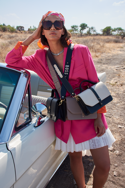 The Isabella black Leather