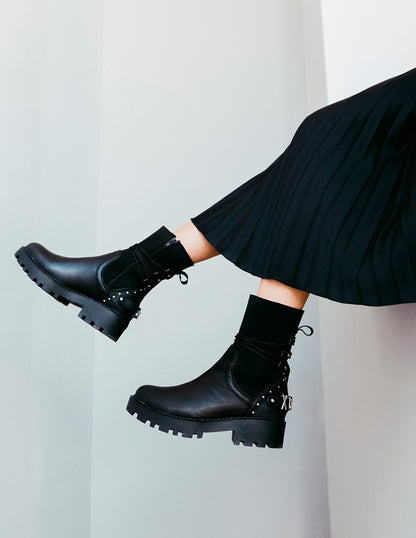 The Renata Black Leather