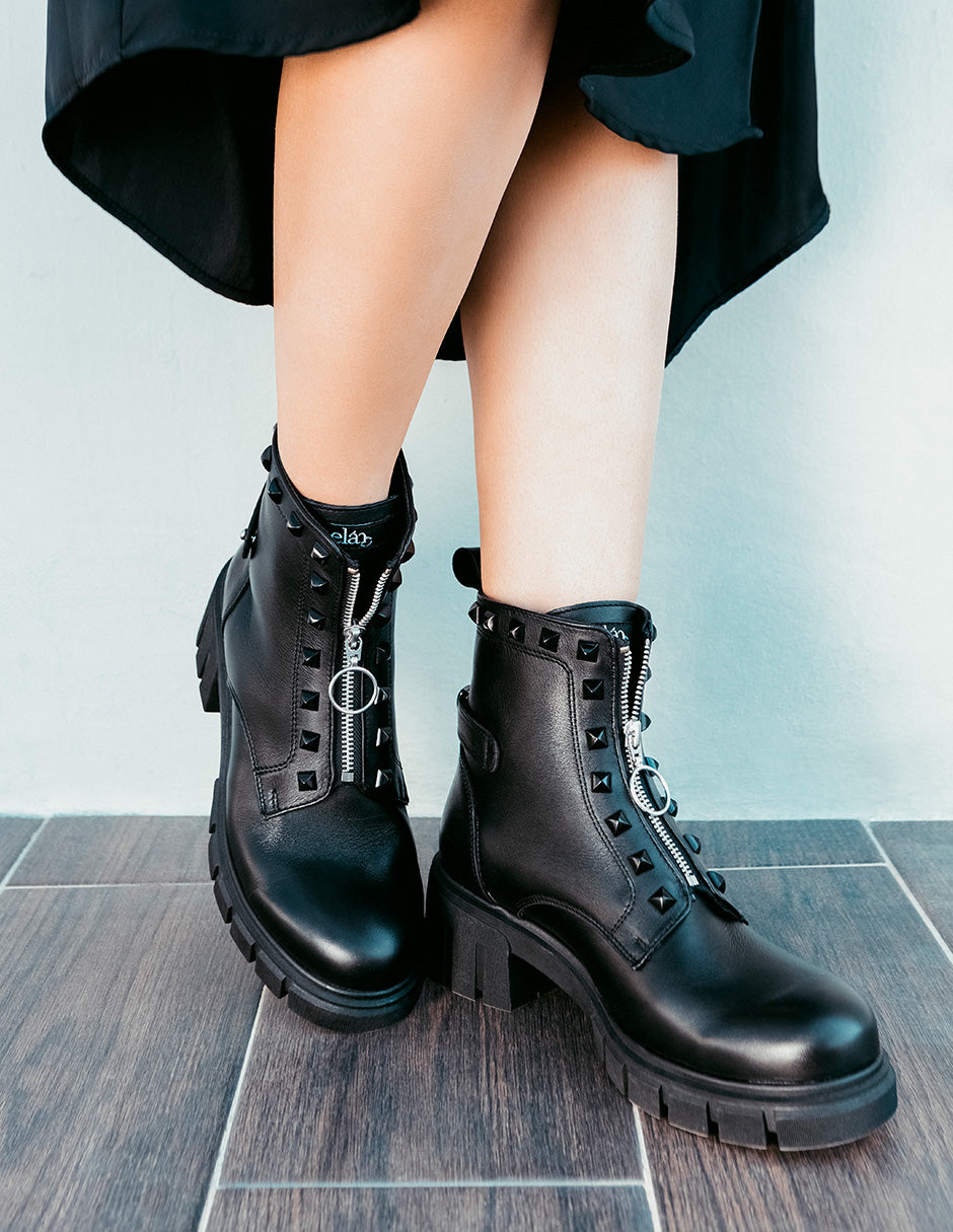 The Olivia Black Leather