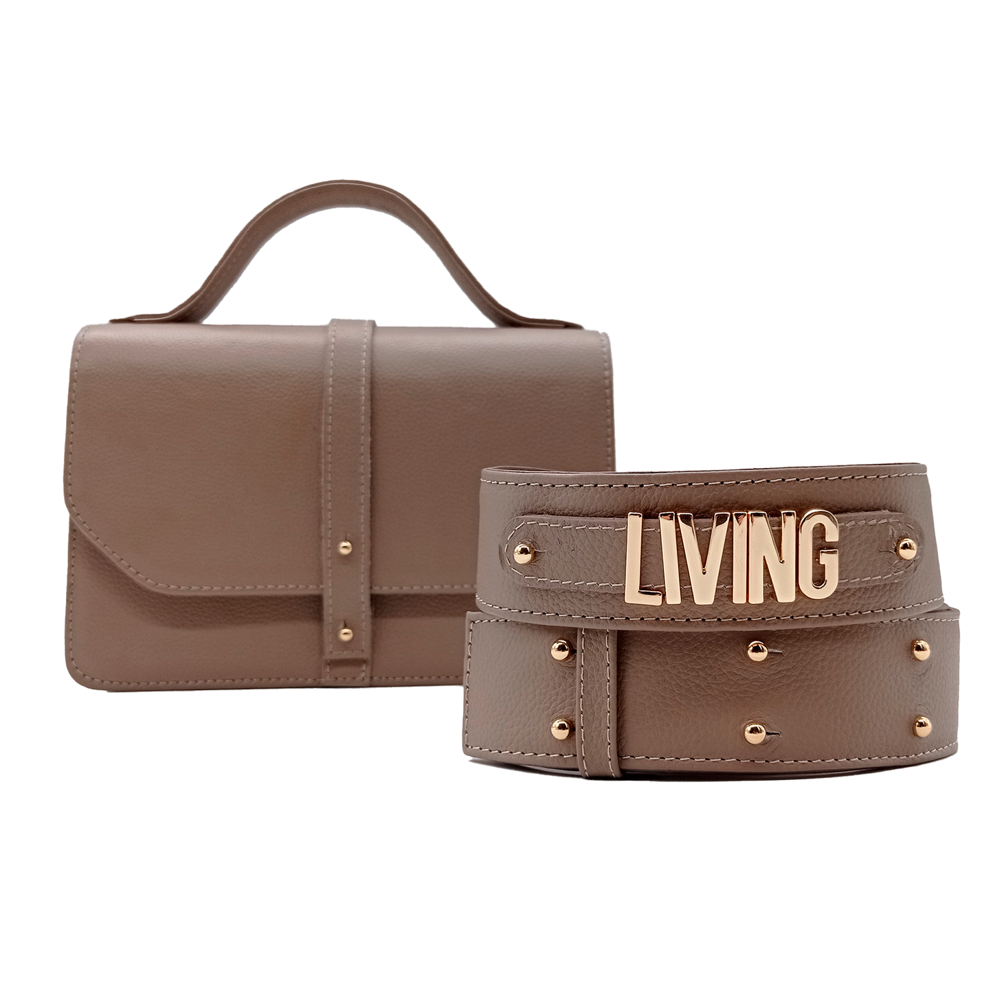 The Isabella capuccino Leather