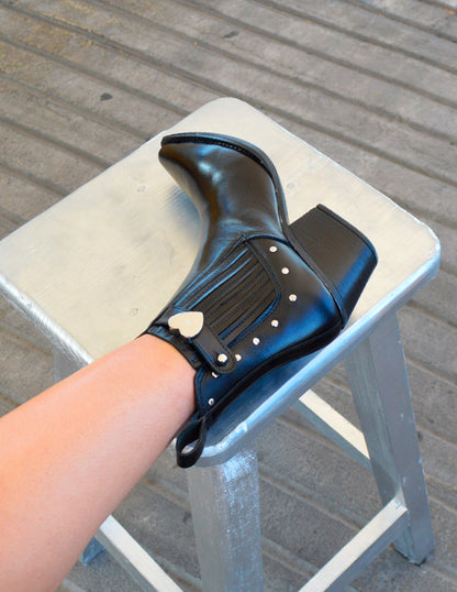 The Catalina Black Leather