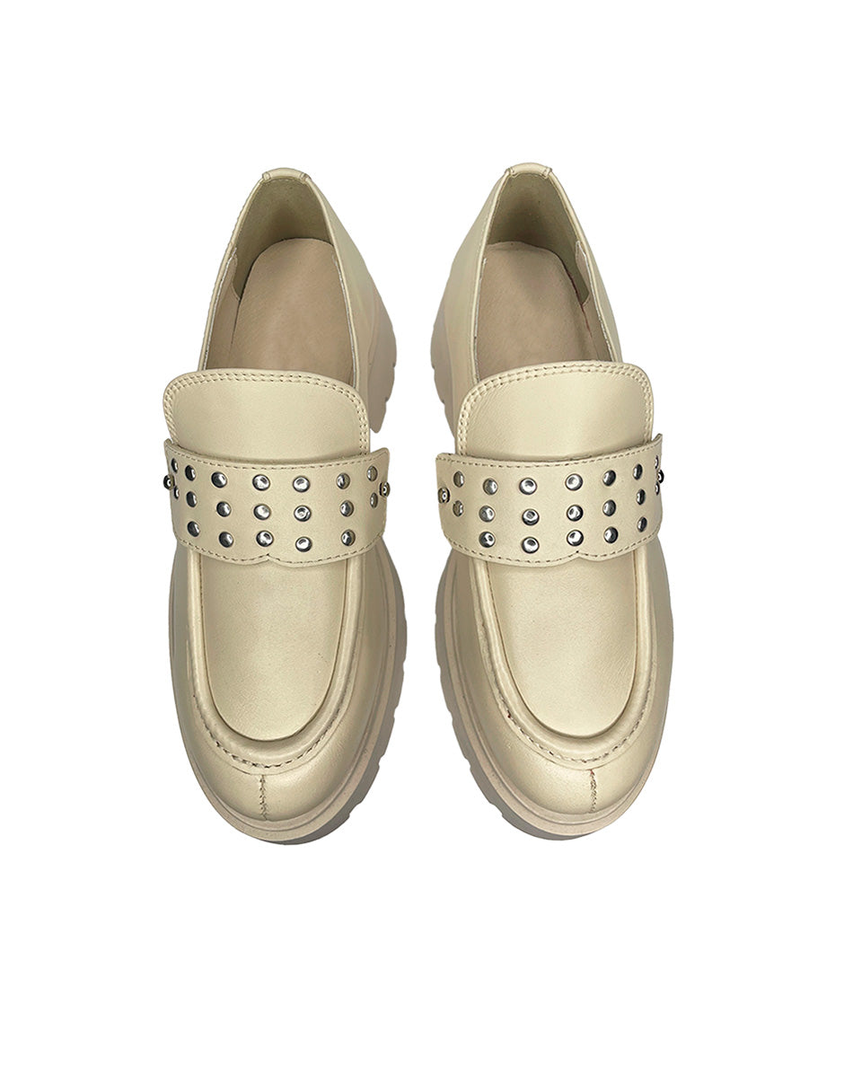 The Martina Nude Leather