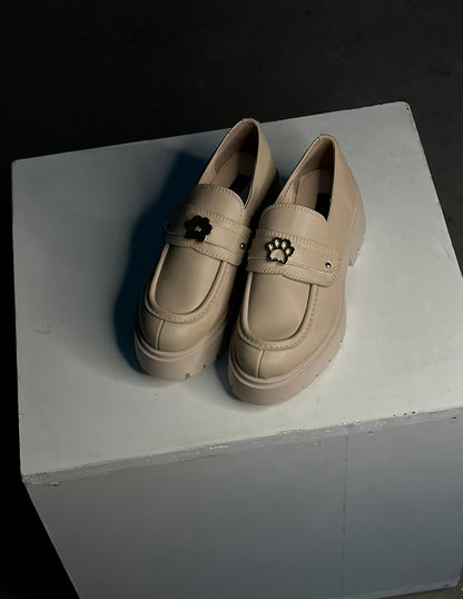 The Martina Nude Leather