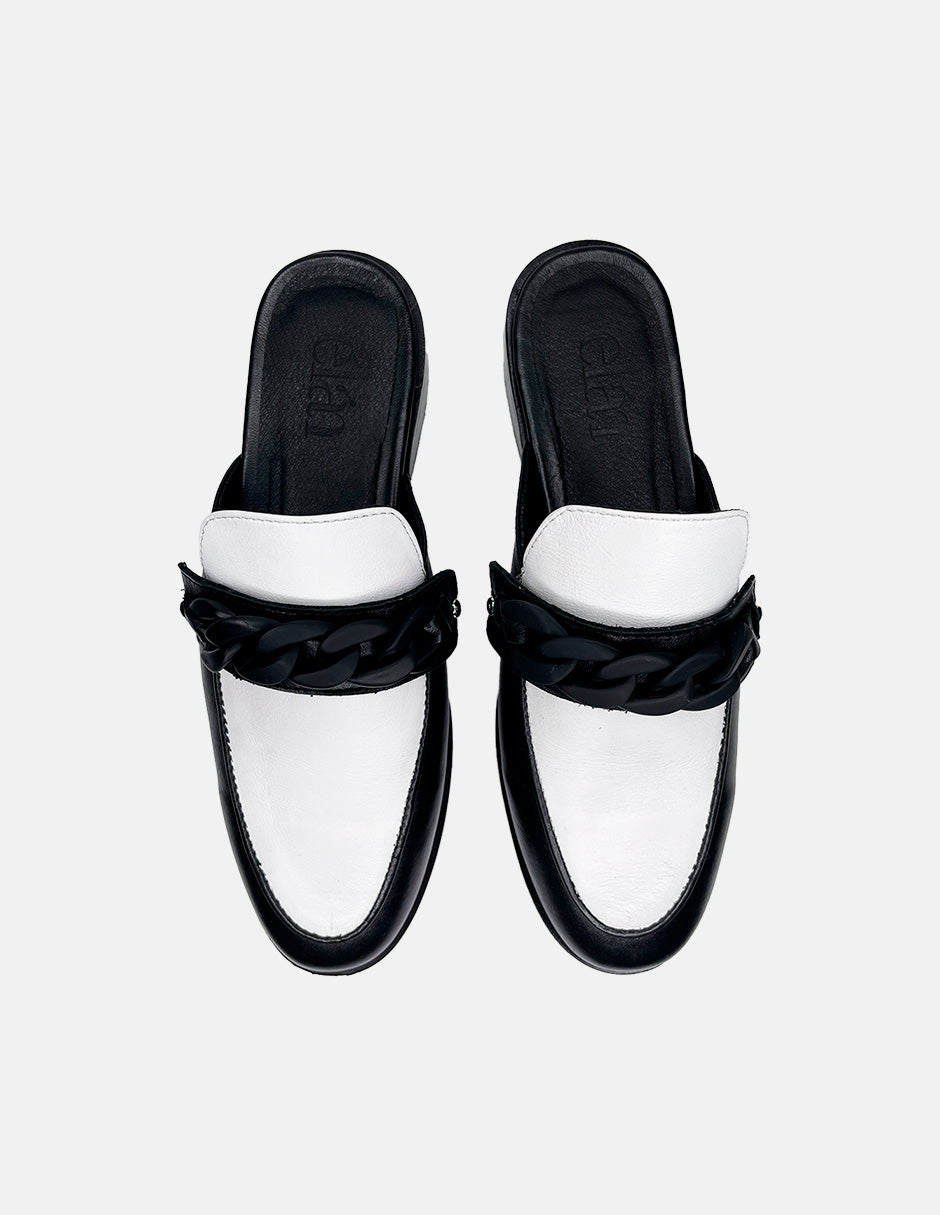 The Valentina Black&White Leather