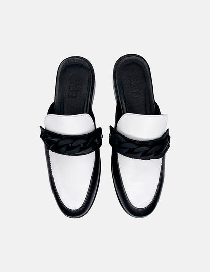 The Valentina Black&White Leather