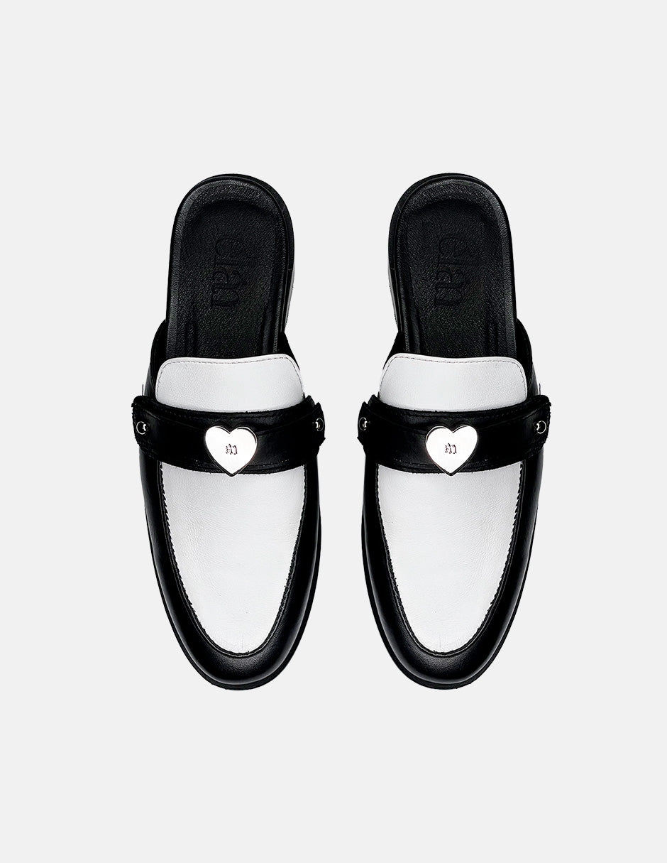 The Valentina Black&White Leather