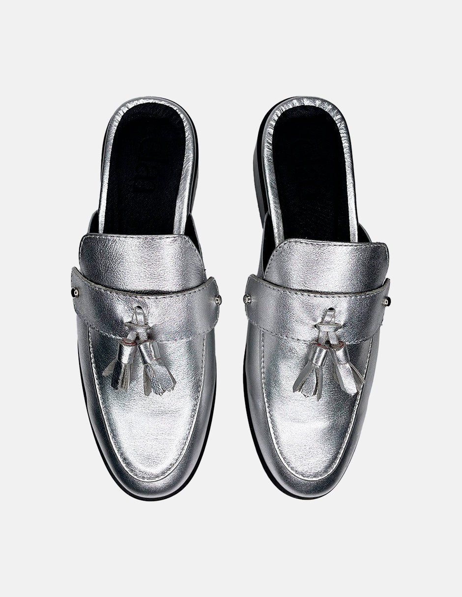 The Valentina Silver Leather
