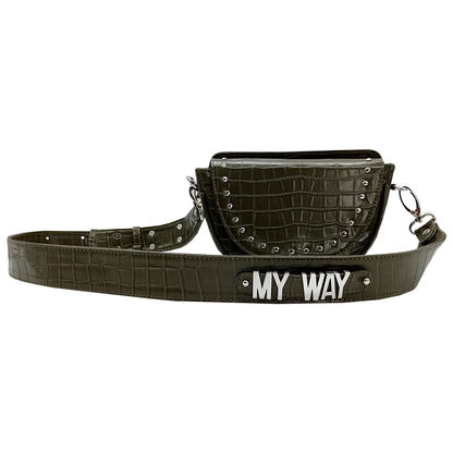 The Rigoberta croc green