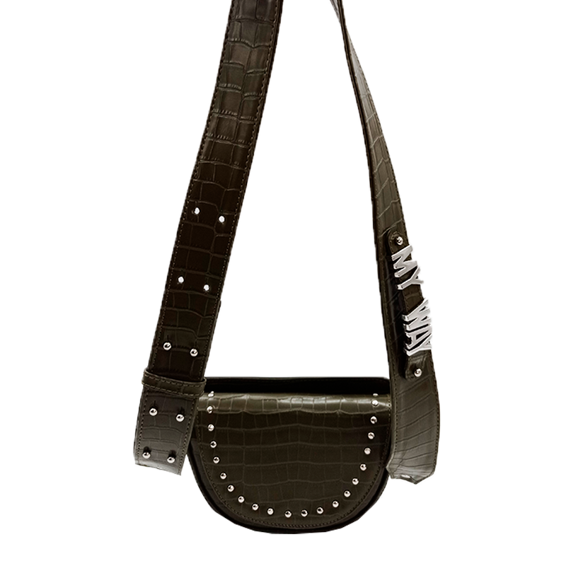 The Rigoberta croc green