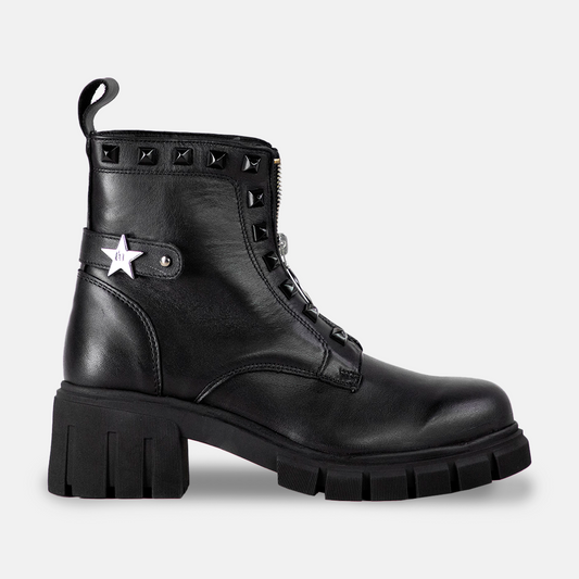 The Olivia Black Leather