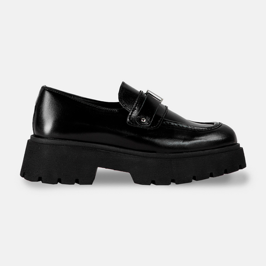 The Martina Black Leather