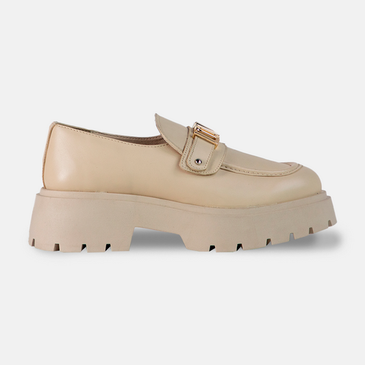 The Martina Nude Leather