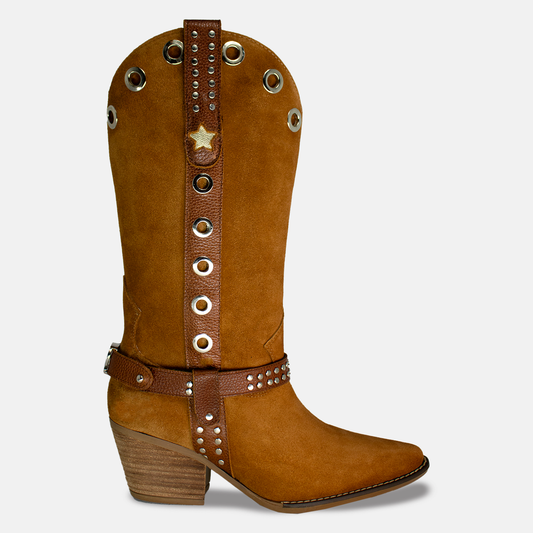 The Shelby hazel leather